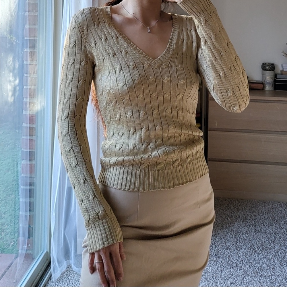 Ralph lauren silk sweater